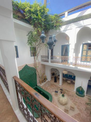 Balkoni atau teres di Riad Dar Marrakcha