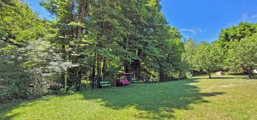 Zahrada ubytování Villa Le Panche