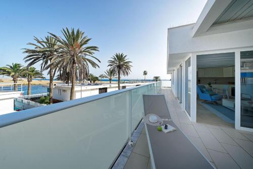 Balkón nebo terasa v ubytování Maspalomas Beach Point