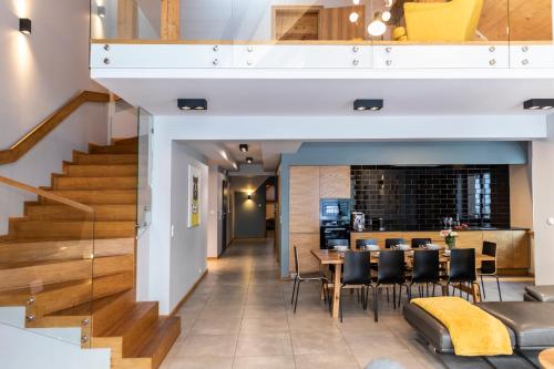 Χώρος καθιστικού στο APARTAMENT No 1 MOUNTAIN VIEV Sauna Priv okolice Zakopane Czorsztyn Kluszkowce