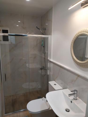 Vannituba majutusasutuses Nafpaktos beach Apartment
