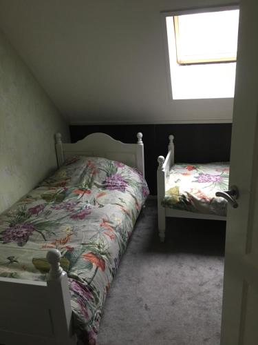 Postel nebo postele na pokoji v ubytování Op de Lutter Esch