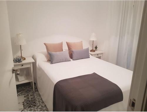 Ένα ή περισσότερα κρεβάτια σε δωμάτιο στο Casa Rural Los Naranjos