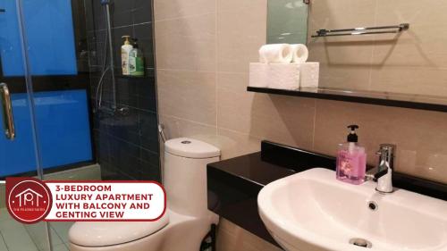 Bilik mandi di Geo38 Prime Suites Genting Highlands