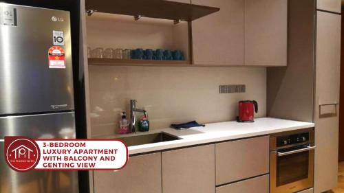 Dapur atau dapur kecil di Geo38 Prime Suites Genting Highlands