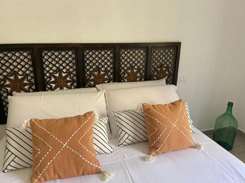 Cama o camas de una habitación en Rosa Bruna House