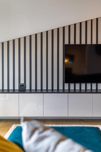 TV a/nebo společenská místnost v ubytování Apartment Forever