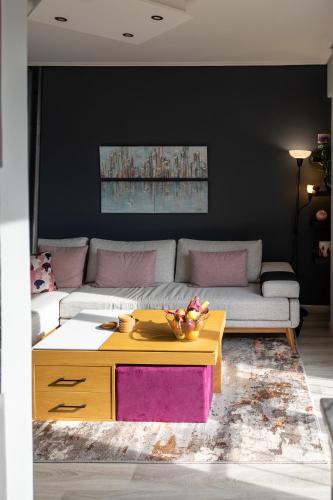 Χώρος καθιστικού στο "Elegance" Central Luxury Apartment Piraeus