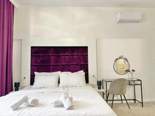 Кровать или кровати в номере Bed & Breakfast Donji Grad