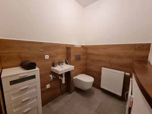 Bilik mandi di Apartmán U Bašty