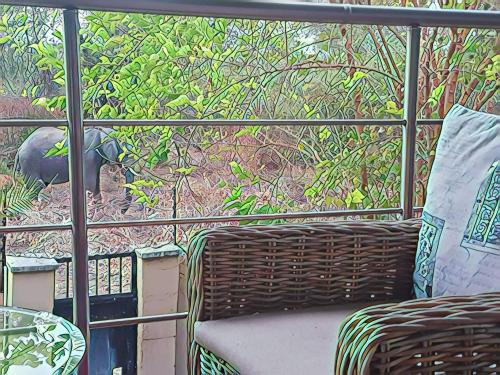 The Residence Villa Chobeにあるシーティングエリア