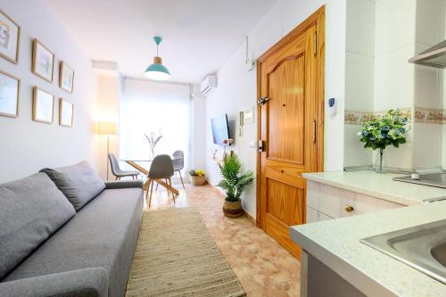 Kuchyň nebo kuchyňský kout v ubytování Apartment Boliches by 10ToSea