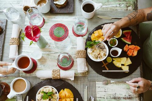 Đồ ăn tại/gần resort