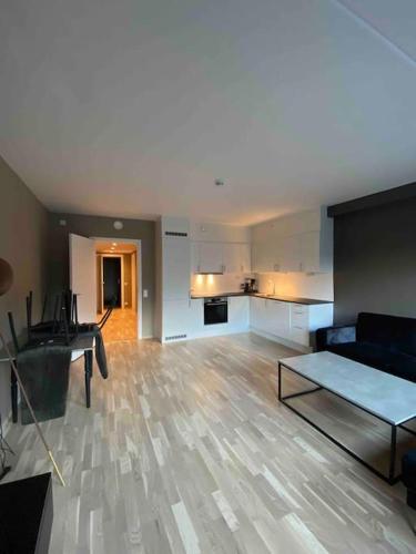 Posezení v ubytování New central apartment in Tromsø
