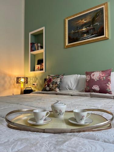 Una cama o camas en una habitación de Borgo Marinaro Suite