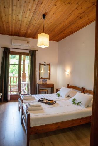 Letto o letti in una camera di Hotel Cleopatra