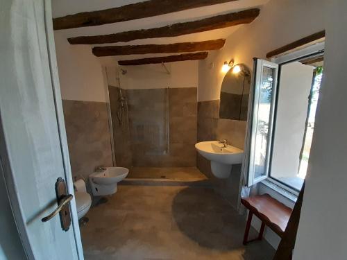 Ванная комната в Casa Vacanze La Mezzaluna
