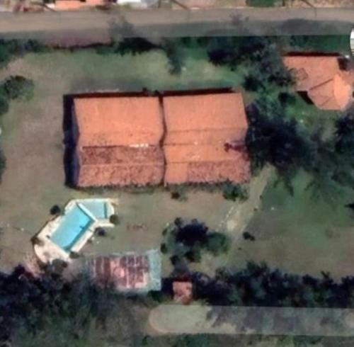 an aerial view of a group of buildings at POUSADA ARKAN BEACH in Saquarema