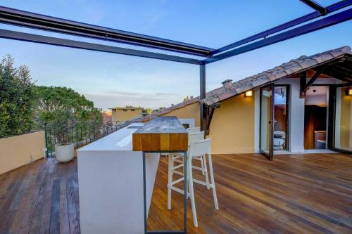Luxurious apartment with terrace 3BR6p - 120m2 - Cap Ferrat