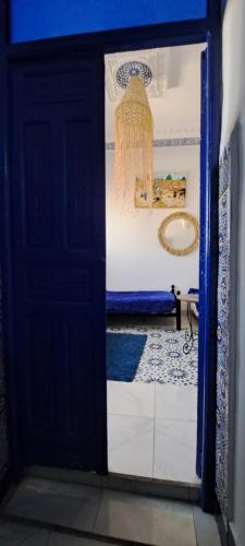Koupelna v ubytování Riad chaoui house