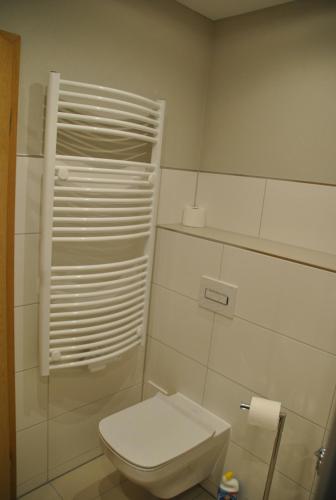 Kúpeľňa v ubytovaní Fewo / Monteurswohnung Heller Nerchau