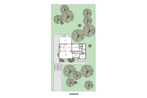 a floor plan of a building at Poconos Peaceful Retreat - Families & Large Groups in Tobyhanna