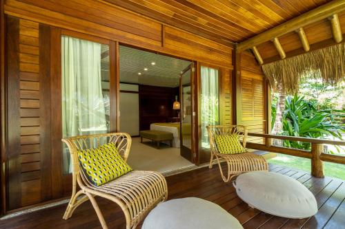 Ruang duduk di Camurim Grande Pousada & SPA - Jantar Incluído