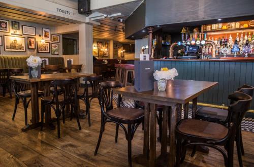 Lounge nebo bar v ubytování The Pride of Paddington