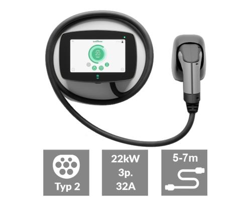 a car charger connected to a car tire at Apartments Peranovic 2 in Kotor