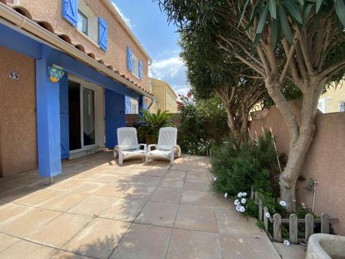 Maison proche plage Grazel, 4 couchages, terrasse, parking, à 4 min des commerces - FR-1-229-813