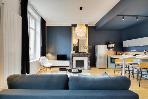 Dapur atau dapur kecil di - Le Loft de Doryan ! Gare- topappart nancy