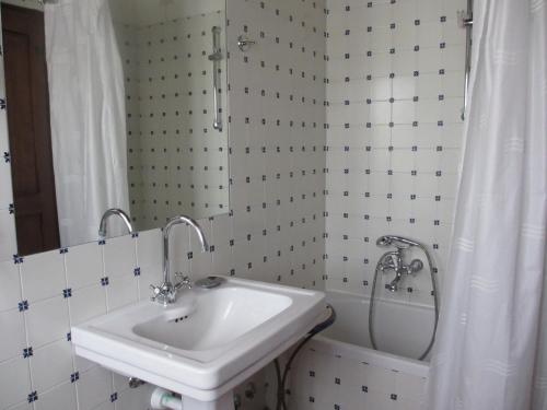 A bathroom at Locanda le Boscarecce