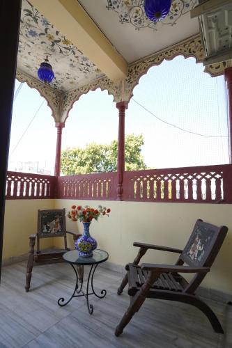 Balcon ou terrasse dans l'établissement Hotel Radoli House - A Heritage Hotel