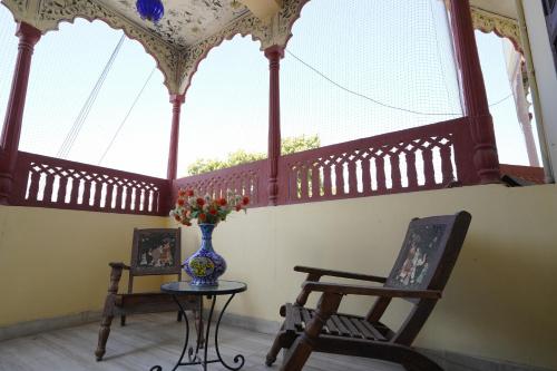 Coin salon dans l'établissement Hotel Radoli House - A Heritage Hotel