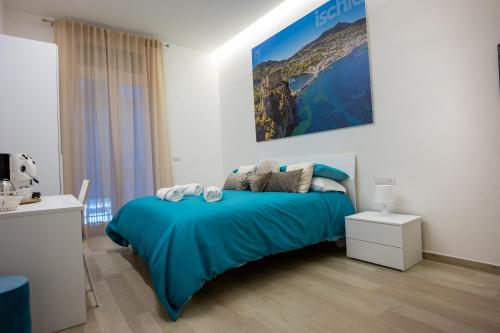 Ένα ή περισσότερα κρεβάτια σε δωμάτιο στο K-Home