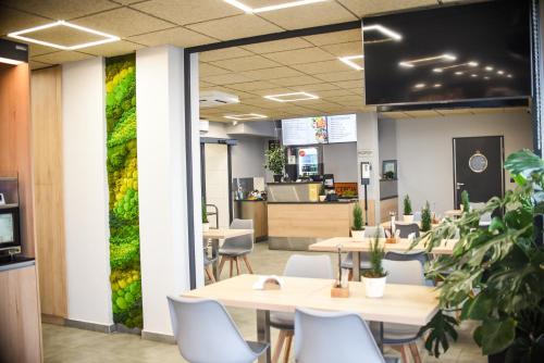 Køkken eller tekøkken på Motel Na Skarpie