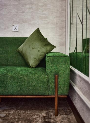 Garnet Hotel Tashkentにあるシーティングエリア