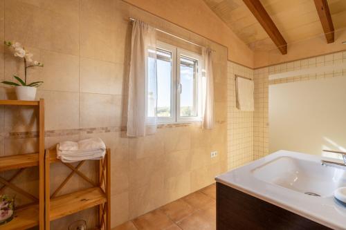 Koupelna v ubytování Sineu - 41763 Mallorca