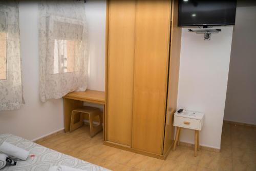 Koupelna v ubytování Hostal Goyesco Plaza