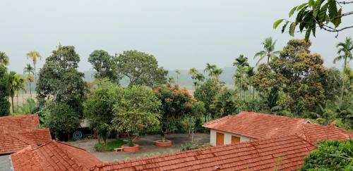 Ein Garten an der Unterkunft Kudajadri Drizzle Homestay