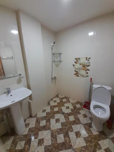 Ванная комната в Art Guest House in KASKAD