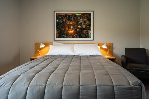 Dawsons Hotelにあるベッド