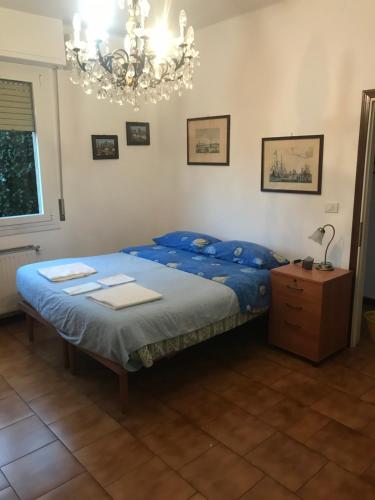 En eller flere senge i et værelse på Appartamento per brevi periodi "Pi&Ci"