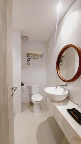 Koupelna v ubytování SIP Azana Hotel Jayapura