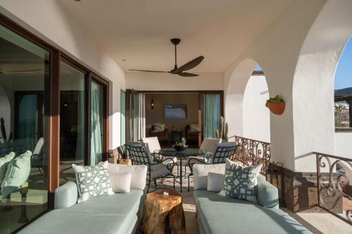 Гостиная зона в Orchid House Baja