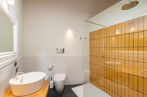 Salle de bains dans l'établissement Magaggiari Hotel Resort