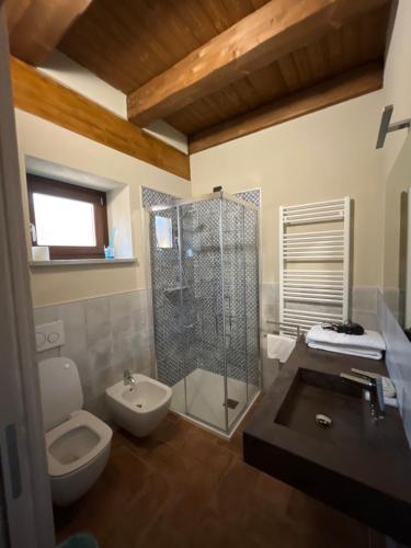 Kúpeľňa v ubytovaní Agriturismo Il Torriglione