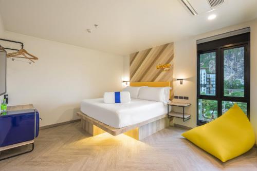 Postel nebo postele na pokoji v ubytování COSI Krabi Ao Nang Beach - SHA Plus