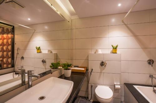 Ванная комната в Zostel Mumbai