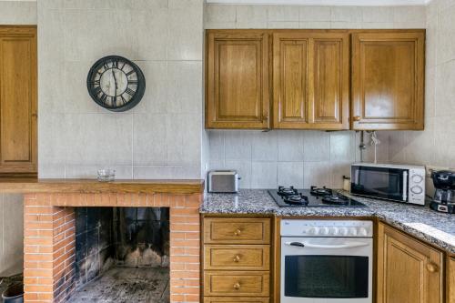 Η κουζίνα ή μικρή κουζίνα στο Can Picola